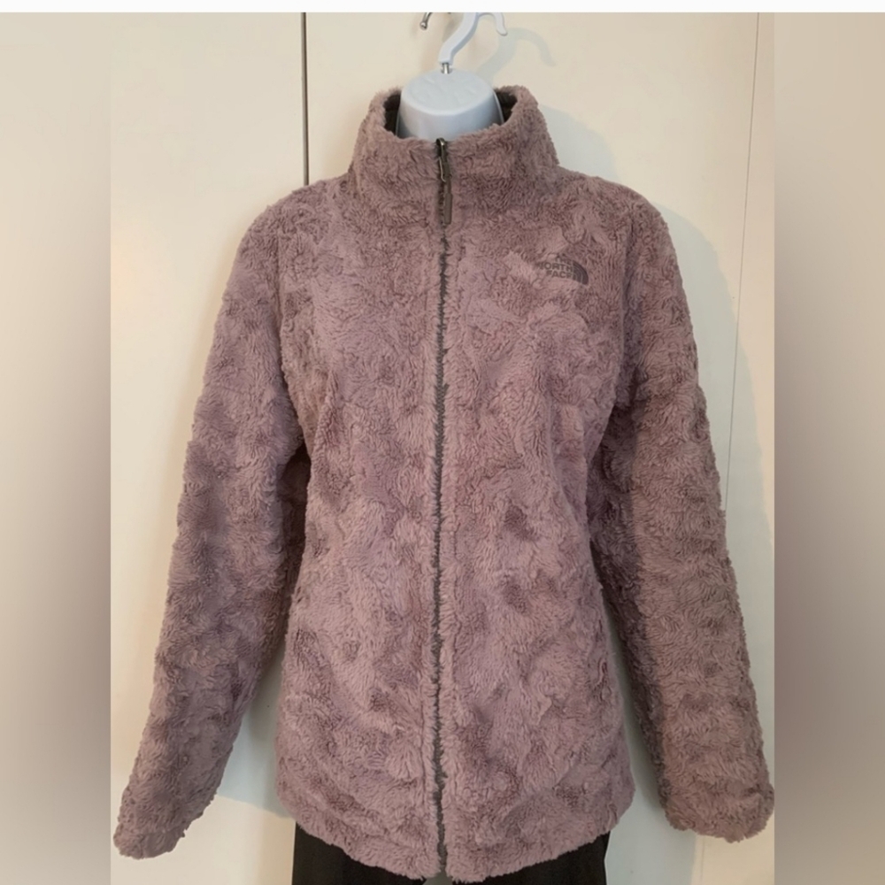 The North Face Women's Mossbud Insulated Reversible Jacket Lavender Grey Size s - Picture 4 of 7